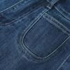 Jeans soltos de cintura alta reta reta estilo coreano para mulheres estilo americano retrô pequeno para todos os combos