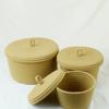 Cesto de Armazenamento de Mesa com Tampa Caixa de Armazenamento à Prova de Poeira Cosméticos Lanches Estudantes Universitários Cesto de Armazenamento Redondo de Corda de Algodão Cesto Ajustável