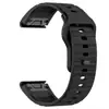 Adequado para Pulseira de Silicone com Fivela Reversa de Liberação Rápida Garmin Fenix6Fenix9/8/7/6X Fenix5 5X