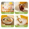 Mini charola para cubitos de hielo, máquina de hielo de grado alimenticio para uso doméstico, con tapa y asa, pequeña máquina para hacer cubitos de hielo cuadrados para refrigerador
