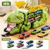 Dinosaurio Deformado Tragándose Coche Almacenamiento Riel de Aleación Coche Juguete de Dinosaurio para Niños Traje de Niño Amazon Transfronterizo