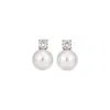 Agua Mineral con Gas Helada~Pendientes Redondos de Circonita con Piedra Ojo de Gato Frescos y Refrescantes, Pendientes Dulces con un Toque de Lujo Ligero y de Alta Gama para Mujeres