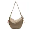 Bolsa Casual de Moda de Grande Capacidade em Tecido de Nylon, Novo Modelo Elegante para Primavera e Verão, Bolsa Transversal de Ombro Único Color Sólida da Moda para Mulheres
