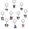 Colgante para Mochila Kuromi Llavero Colgante Pvc Pegamento Suave DIY Joyería Amazon Llavero Pequeño Regalo