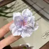 Pinza para el Cabello Doble Orquídea Pasador Accesorio para el Cabello Venta al por Mayor Bohemio Vacaciones en la Playa Pinza para el Cabello Doble Orquídea