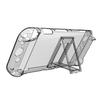 Capa Protetora Cristal Dividida para Switch OLED Capa Protetora para Switch OLED com Suporte