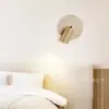 Lâmpada de Parede Amarela de Travertino Estilo Japonês Modelo Novo 2026 com Estilo Vintage, Apresentando Interruptor Spot e Recurso Rotativo para Cabeceira do Quarto Principal