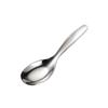 Cuchara pequeña doméstica estilo coreano cuchara para niños cuchara doméstica de metal cuchara al por mayor acero inoxidable 316 cuchara de fondo plano