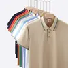 Camisa polo de trabajo con logo personalizado, secado rápido, tacto fresco, deportiva, con cuello camisero, adecuada para uniformes corporativos y ropa de equipo