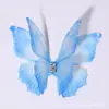 5cm Dupla Camada Estéreo Tule de Fada Asas de Borboleta Feito à Mão DIY Grampo de Cabelo Antigo Acessórios para Penteado Material para Pin Shooting