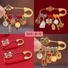 Alta calidad exquisito no fácil de doblar por mucho tiempo no se decolora Vietnam Oro accesorios diy broche broche antiguo bebé Mujeres