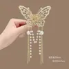 Nuevo Clip para el Cabello de Mariposa de Colores con Borla Pinza Pequeña Pinza de Tiburón Accesorios para el Cabello Estilo Coreano Venta al por Mayor