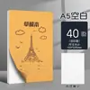 Caderno de Rascunho Dividido Livro de Rascunho para Prova de Exame de Ingresso de Pós-Graduação Papel Grosso para Cálculo para Estudantes Papel de Rascunho para Cálculo Matemático Venda por Atacado
