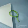 Pulseras tejidas de colores estilo bohemio para hombres y mujeres, pulseras de cordón arcoíris hechas a mano, accesorios de moda estilo étnico