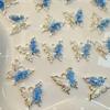 Pingente de Liga Estrela Lua Amor Flor Laço para Brincos Pulseira Colar Artesanais DIY Material