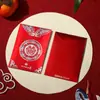 Envelope de Presente de Casamento para Troca de Nome, Presente de Retorno de Casamento de Mil Yuan, Pequeno Envelope Vermelho com o Caractere "Felicidade Dupla" para Bloquear a Porta, Mini Pacote Vermelho Criativo