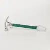 Martelo de Garra Dobrável Ergonômico Profissional Com Pé de Cabra Giratório Aço de Alta Resistência Arrancador de Pregos Chave de Fenda Combinação