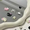 Série Liga Hello Kitty Gotejamento de Óleo Acessórios DIY Feitos à Mão Patch para Capa de Celular Acessórios para Cabelo Gato KT de Liga Presilha de Cabelo