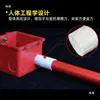 Peine de Taza Estándar Nacional de PVC 20 25 Tuerca de Bloqueo Rosca Gruesa Extendida Caja de Conexiones Accesorios para Conductos Conector de Caja Rojo Azul Blanco Hebilla de Bloqueo