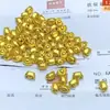Lingote de Liga de Areia Sólida Lingote de Ouro Imitação Liga Semente de Melão Tigela Tesouro Preenchedor Loja Decoração de Sala de Estar Joe