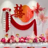 Diseño de compromiso de boda tablero de palabras feliz supergrande decoración de suelo tridimensional pared de fondo tipo de decoración de escena de boda pegatinas de palabras