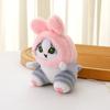 Lindo Tiburón Gato Colgante Peluche Muñeco Tiburón Gato Colgante de Bolso Llavero Muñeco de Trapo Muñeco