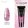 Set de Gel de Extensión No Pegajoso para Uñas, Gel Adhesivo para Pedrería, Gel para Esculpir y Dar Forma, Gel de Extensión para Fototerapia, Gel para Arte de Uñas