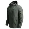 Chaqueta de secado rápido de suministro de fábrica transfronterizo para hombre, chaqueta informal holgada de primavera y otoño, chaqueta fina para hombre, vestido militar