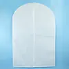 Capa de Poeira para Roupas de Tamanho Grande Saco para Roupas de Terno Saco para Roupas Penduradas Não Tecido Branco 60X90 Tamanho Pequeno