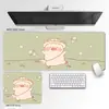 Mouse Pad Desenho Animado Fofo Pad Grande Estilo Desenho Animado Venda Direta de Fábrica Transferência de Calor Mesa de Computador Pad Grande Mouse Pad Grande
