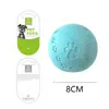 Pelota de Juguete de Goma con Huella de Pata para Mascotas Nunbell Transfronteriza para Perros Pequeños para Aliviar el Aburrimiento, Masticar y Hacer Sonidos, Juguete de Entrenamiento Interactivo