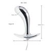 Asahi Valley Descarga Eléctrica Pulso Posterior Plug Anal Hueco Ojo de Caballo Expansión Uretral Masturbación Masculina Orgasmo Herramienta Sexual para Adultos