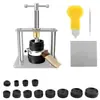 Herramientas de Reparación de Relojes Estuche Portátil Juego de Prensas Material de Acero al Carbono Herramienta de Extracción e Instalación de Tapa Trasera de Reloj