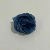 Cabezas de flores de rosa de seda con borde rizado artificial al por mayor para decoración de pared de flores de fondo de vestido de novia, arreglos florales hechos a mano