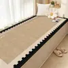 Nueva Alfombrilla de Terciopelo de Cristal para Ventana de Mirador, Alfombrilla para Repisa de Ventana para Todas las Estaciones, Alfombrilla para Dormitorio Balcón, Cojín Antideslizante Tatami para el Hogar