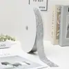 Fita Glitter Não Elástica de 4cm para Fantasias de Palco, Acessórios Coloridos para Vestuário, Várias Especificações, Fita Glitter Dourada e Prateada, Fita Borboleta