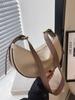 Bolso bandolera tipo dumpling para mujer moderno y versátil para 2025, estilo commuter simple y chic