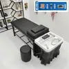 Cama de champú salón de peluquería barbería salón de belleza estilo tailandés completamente reclinable limpieza de oídos con calentador de agua integrado cama de lavado