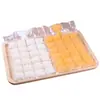 Bolsa creativa desechable para hielo, bolsa de cubitos de hielo de verano, molde para cubitos de hielo, bolsa sellable para hielo picado, bolsa casera para cubitos de hielo