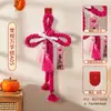 Nó decorativo para o Festival do Meio Outono, ornamento pendente, novo modelo 2026, capa para maçaneta, porta de entrada, decoração para sala de estar, pequeno pingente
