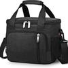 Bolsa Aislada Cesta de Picnic para Exterior Estilo Camping Caja Aislada Bolso Satchel Cruzado Bolsa para Almuerzo Lámina de Aluminio Engrosada Bolsa para Almuerzo Bolsa Aislada