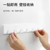Estante de ganchos para cocina FaSoLa, almacenamiento para espátulas, cucharas y utensilios de cocina montado en la pared sin taladro, estante de pared de 7 ganchos
