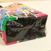 Bolsa tejida cubierta de película pp impresión a color bolsa de compras portátil impermeable en forma de barco publicidad ecológica bolso tejido personalización
