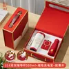 Regalo de reunión anual de la empresa: juego de tazas de café de lirios del valle, un recuerdo de alta gama, creativo y práctico para clientes y empleados