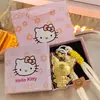 Bolsa de Teléfono Colgante de Dibujos Animados Lindos Kuromi Kt Hello Kitty Oro Puro 999 Nuevo para Regalo del Día de San Valentín