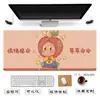 Mouse Pad Extra Grande Star Man para Uso no Escritório, Resistente à Sujeira, Antiderrapante, Borda Costurada, Mouse Pad Espesso