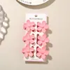Venta Caliente Transfronteriza 3.5cm Dopamina Set Sencillo de Pinzas para el Cabello Pinzas Pequeñas de Garra para Mujeres Set de Seis Piezas de Pasadores Accesorios para el Cabello