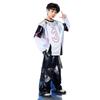Ropa de Moda Infantil Hip-Hop Ropa de Calle Frita hiphop Niños y Niñas Ropa de Actuación de Año Nuevo Tambor Infantil Ropa de Moda Holgada Hip-Hop
