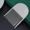 Disco para el Cabello Peine de Doble Propósito Estilo Tang Dientes Largos Peine para el Cabello Conservación del Color Accesorios para el Cabello Accesorios Hanfu Nuevo Chino Antiguo Estilo Tang Peine Tocado