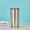 Suministro transfronterizo taza de coche de 20 oz interior de plástico exterior de acero portátil para exteriores gran capacidad taza de agua deportiva para coche se puede personalizar el logotipo